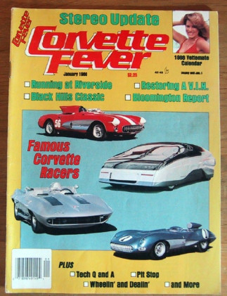 CORVETTE FEVER 1988 JAN - GTP AT RIVERSIDE, VIN WOES